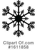 Snowflake Clipart #1611858 by dero
