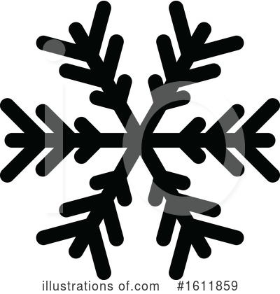 Royalty-Free (RF) Snowflake Clipart Illustration by dero - Stock Sample #1611859