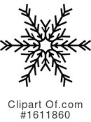 Snowflake Clipart #1611860 by dero