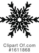 Snowflake Clipart #1611868 by dero