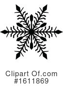 Snowflake Clipart #1611869 by dero