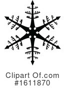 Snowflake Clipart #1611870 by dero