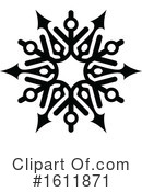 Snowflake Clipart #1611871 by dero