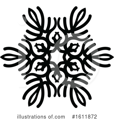 Royalty-Free (RF) Snowflake Clipart Illustration by dero - Stock Sample #1611872