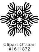 Snowflake Clipart #1611872 by dero