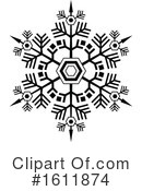 Snowflake Clipart #1611874 by dero