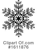 Snowflake Clipart #1611876 by dero