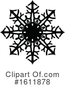 Snowflake Clipart #1611878 by dero