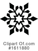 Snowflake Clipart #1611880 by dero