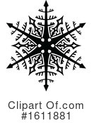 Snowflake Clipart #1611881 by dero