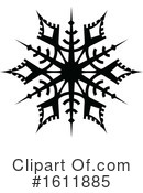 Snowflake Clipart #1611885 by dero