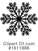 Snowflake Clipart #1611886 by dero