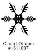 Snowflake Clipart #1611887 by dero