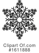 Snowflake Clipart #1611888 by dero