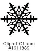 Snowflake Clipart #1611889 by dero