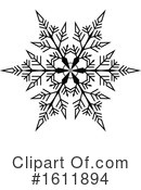 Snowflake Clipart #1611894 by dero