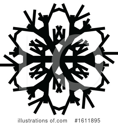 Royalty-Free (RF) Snowflake Clipart Illustration by dero - Stock Sample #1611895
