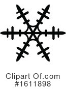 Snowflake Clipart #1611898 by dero