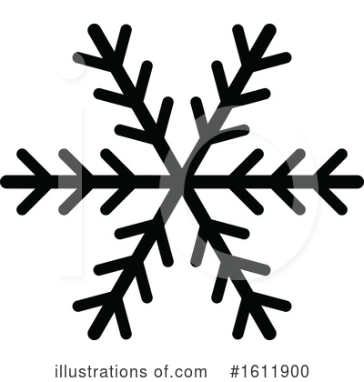 Royalty-Free (RF) Snowflake Clipart Illustration by dero - Stock Sample #1611900