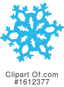 Snowflake Clipart #1612377 by Cherie Reve