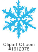 Snowflake Clipart #1612378 by Cherie Reve