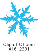 Snowflake Clipart #1612381 by Cherie Reve