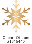 Snowflake Clipart #1615440 by KJ Pargeter