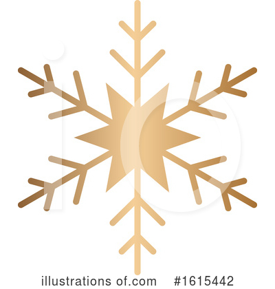 Royalty-Free (RF) Snowflake Clipart Illustration by KJ Pargeter - Stock Sample #1615442