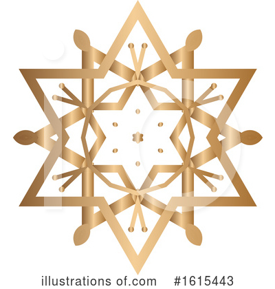 Royalty-Free (RF) Snowflake Clipart Illustration by KJ Pargeter - Stock Sample #1615443