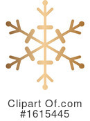 Snowflake Clipart #1615445 by KJ Pargeter