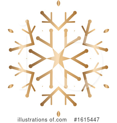 Royalty-Free (RF) Snowflake Clipart Illustration by KJ Pargeter - Stock Sample #1615447