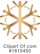 Snowflake Clipart #1615450 by KJ Pargeter