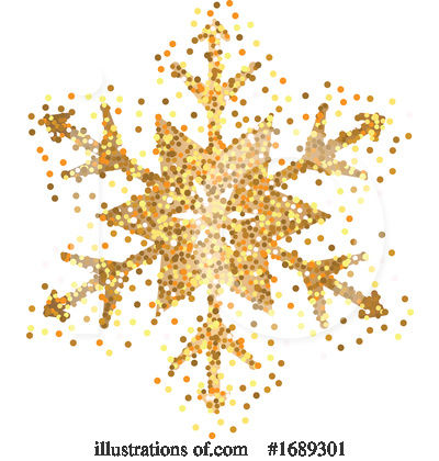Royalty-Free (RF) Snowflake Clipart Illustration by KJ Pargeter - Stock Sample #1689301