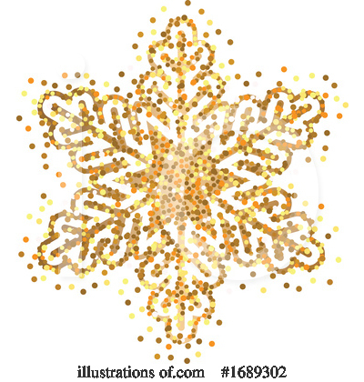Royalty-Free (RF) Snowflake Clipart Illustration by KJ Pargeter - Stock Sample #1689302