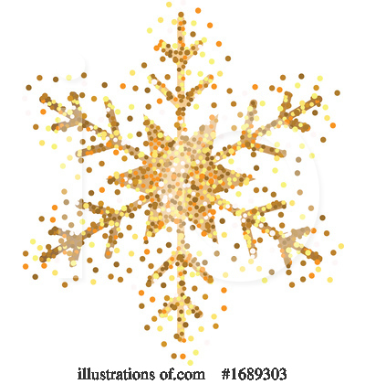 Royalty-Free (RF) Snowflake Clipart Illustration by KJ Pargeter - Stock Sample #1689303