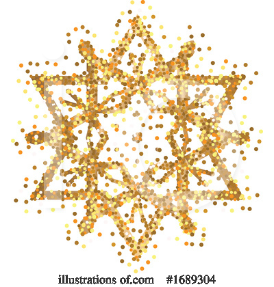 Royalty-Free (RF) Snowflake Clipart Illustration by KJ Pargeter - Stock Sample #1689304