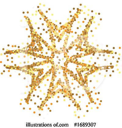 Royalty-Free (RF) Snowflake Clipart Illustration by KJ Pargeter - Stock Sample #1689307