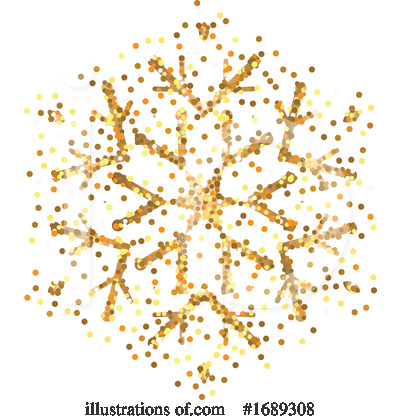 Royalty-Free (RF) Snowflake Clipart Illustration by KJ Pargeter - Stock Sample #1689308