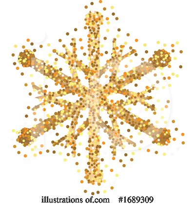 Royalty-Free (RF) Snowflake Clipart Illustration by KJ Pargeter - Stock Sample #1689309