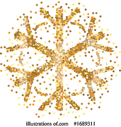 Royalty-Free (RF) Snowflake Clipart Illustration by KJ Pargeter - Stock Sample #1689311