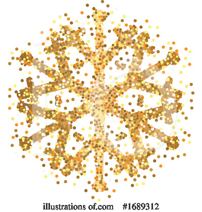 Royalty-Free (RF) Snowflake Clipart Illustration by KJ Pargeter - Stock Sample #1689312