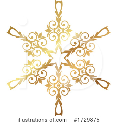 Royalty-Free (RF) Snowflake Clipart Illustration by KJ Pargeter - Stock Sample #1729875