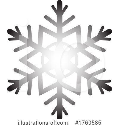 Royalty-Free (RF) Snowflake Clipart Illustration by KJ Pargeter - Stock Sample #1760585