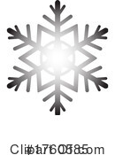 Snowflake Clipart #1760585 by KJ Pargeter