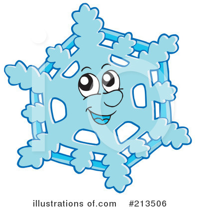 Royalty-Free (RF) Snowflake Clipart Illustration by visekart - Stock Sample #213506