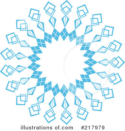Royalty-Free (RF) Snowflake Clipart Illustration by KJ Pargeter - Stock Sample #217979