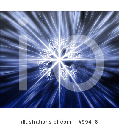 Royalty-Free (RF) Snowflake Clipart Illustration by Kheng Guan Toh - Stock Sample #59418