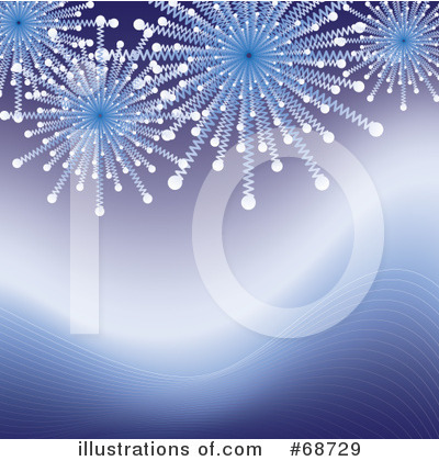 Royalty-Free (RF) Snowflake Clipart Illustration by kaycee - Stock Sample #68729