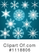 Snowflakes Clipart #1118806 by dero