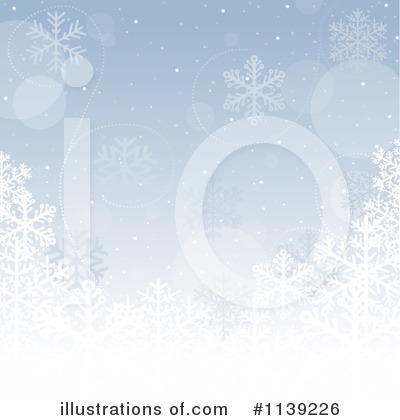 Royalty-Free (RF) Snowflakes Clipart Illustration by dero - Stock Sample #1139226